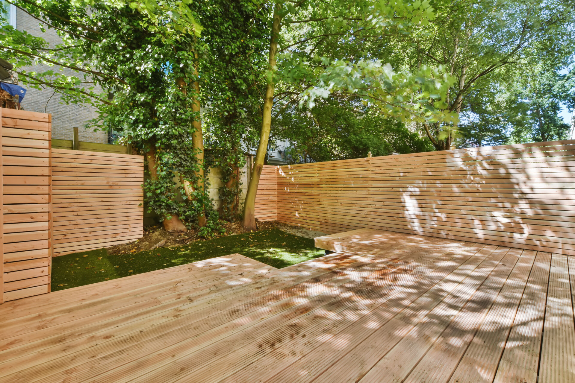 Local Maintenance Services repairing wooden garden fencing