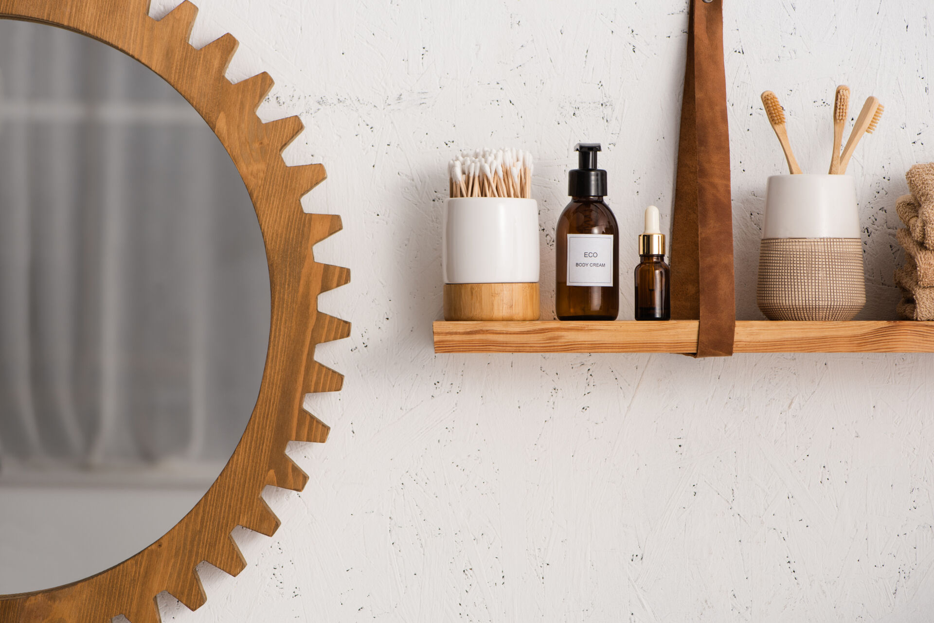 Local maintenance services mirror and shelve hanging